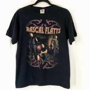 Rascal Flats 2011 Band Tee Black Small